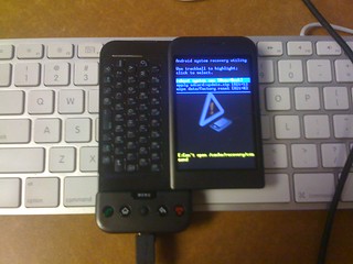 Tech - Flashing my Google Dev Phone to Android 1.6 (Donut)