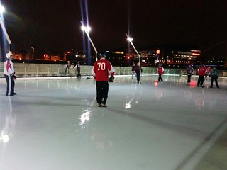 Broomball - Looks like we're swimmin tonight.