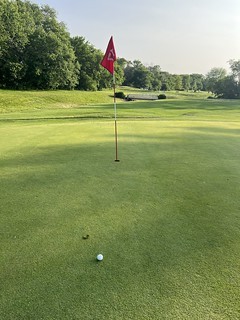 Willow Creek - Attacked the shit outta that pin off the tee. Just a touch long. Feels good.