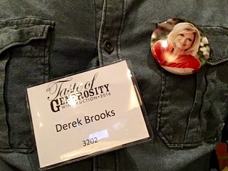 At this fundraiser with Ann Romney