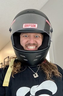 I've got a helmet and I am ready to go fast!