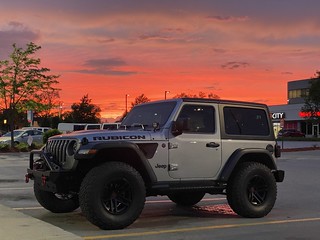 Sunset - Firey skies from Hy-Vee