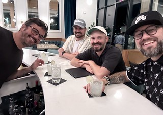 Managed to get these guys out for taco night after golf