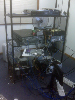 Tech - I can't wait to shut this ghettoness off.  Getting closer.