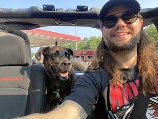 Benny Brooks - Casey's with Benny. He was a good boy.
