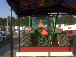 tractor - This is how us Iowans get to work everyday.