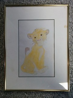 Art - A simba I drew when I was a kid