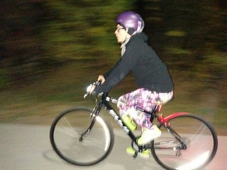 Biking - Night ride.