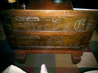 Some awesome piece of furniture my dad has - which I hope to get some day.