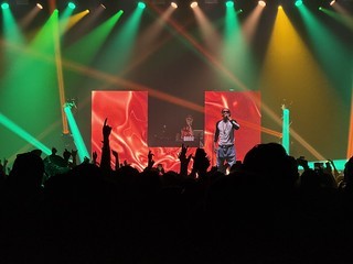 Wiz Khalifa takes the stage