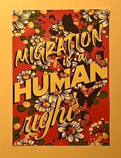 Art - Migration is a human right