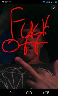 I apparently sent a snapchat to a stranger who I thought was some else. His response...