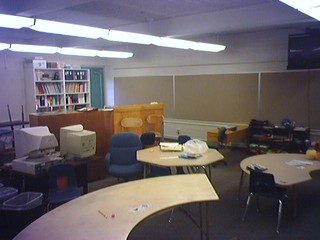 Kari's messy classroom