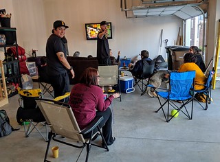 Watching the Iowa vs Iowa game with these fools