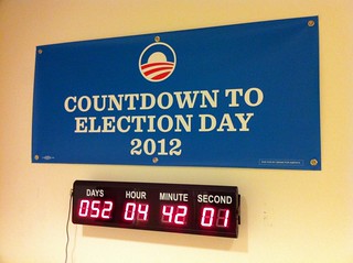 Politics - We got a fancier countdown sign.