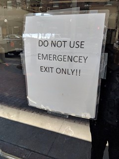 Try to use something else at the same time, please.