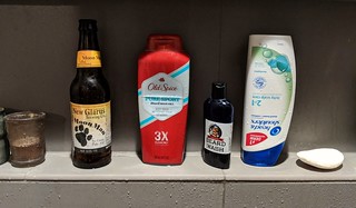 Beer - Important shower bottles