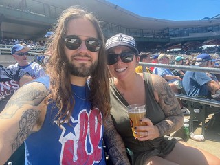 Watchin some baseball!