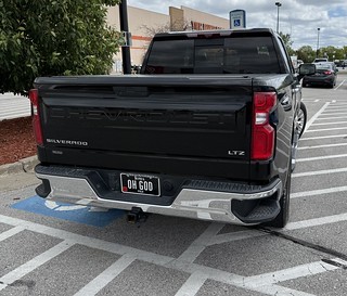 License Plate - Oh God