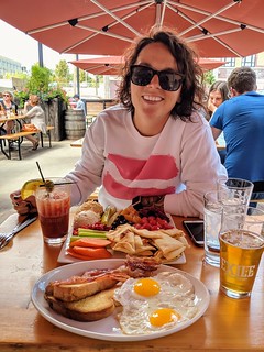 Drinks - Beautiful day for some patio brunch