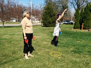 Easter lawn darts