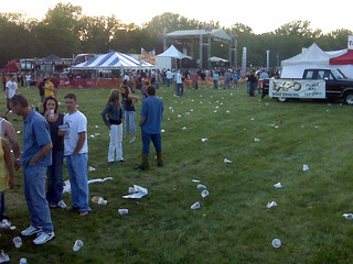 Kid Rock from the fence