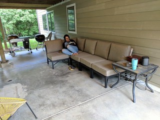 Been goin hard all weekend getting this house prepped for paint... and now... it's finally time to kick back for a minute.