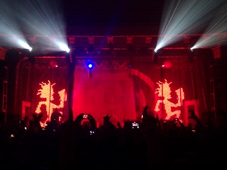 The curtains open for the big show