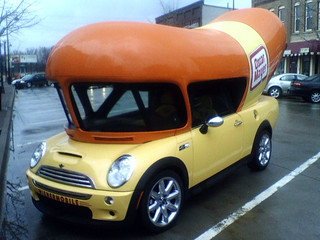 Mini Cooper Oscar Mayer Wienermobile