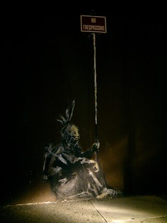 Art - Banksy - No Trespassing