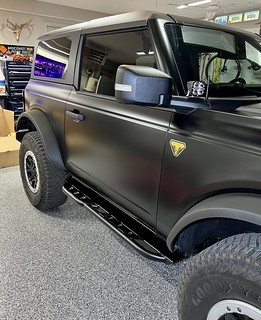 Metal Tech slider steps: installed