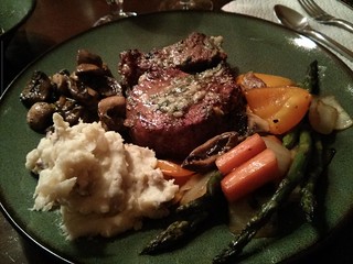 First real dinner from the weber. I'm sold on charcoal.