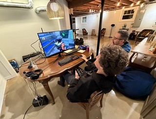 Computer - Sittin in on some gaming with Ian