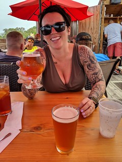 Afternoon beers with this girl