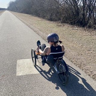 Biking - I like riding bikes with this girl