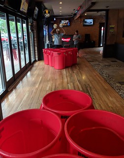 Beer Pong - Giant Beer Pong with some of my gravitaters