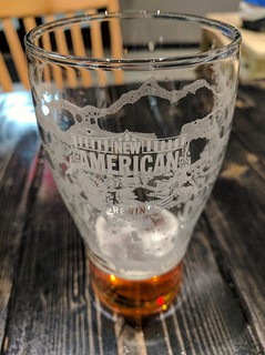 Checkin out the new taproom while kari gets some henna tattoos