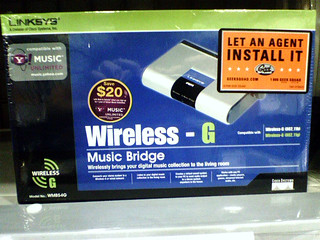 Linksys WMB54G Wirless Music Bridge