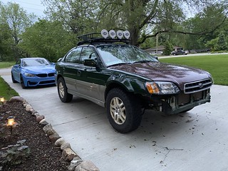 My cousin's subaru is ridic