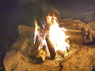 I love having fires