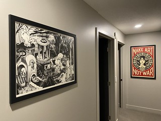 Hung some more art