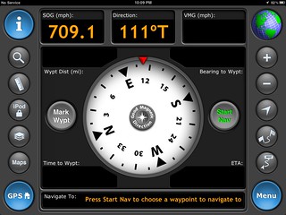 Tech - So, our plane was going pretty fast