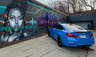 Art - Stopped by audio labs to look for a new turntable stylus. Had to get a photo of this Brandon J mu...