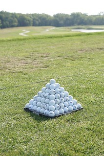 Pyramid of balls, included