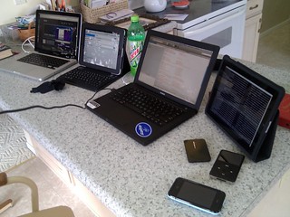 Tech - I don't think grandma's kitchen has ever seen anything like this...