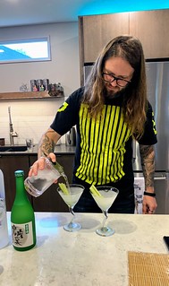 Drinks - First course: Saketinis