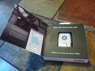 Finally got my Automatic Link! Now, can I get some decent driving weather...