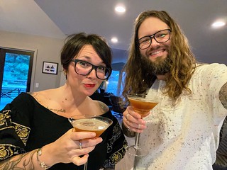 Drinks - Another fancy Friday night at home. Quarantine is so weird.