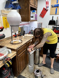 Homebrew - Very professional homebrew setup, hahah