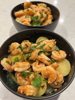 Made some shrimp n stuff